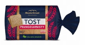 Chleb tostowy pełnoziarnisty 250g MasterBread