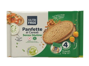 PANFETTE WIELOZIARNISTY 5 ziaren Bezglutenowy chleb krojony  NutriFree 320g