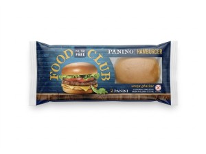 Bułka hamburger burger PANINO Nutri Free 180 g (2szt.*90g)  bezglutenowy