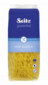 Bezglutenowy makaron Nitki Rosołowe Wok-Nudeln SEITZ 500g