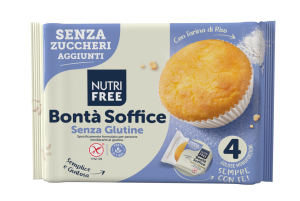 Miękkie Babeczki Bez Dodatku Cukru Bonta Nutrifree 140g